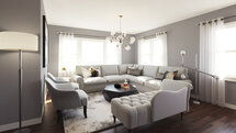 Online Designer Living Room 3D Model