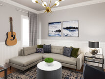 Online Designer Living Room 3D Model