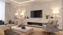 Online Designer Living Room 3D Model