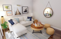 Online Designer Living Room 3D Model