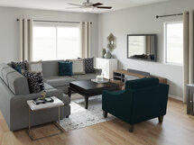Online Designer Combined Living/Dining 3D Model
