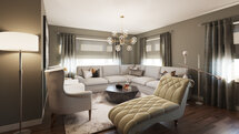 Online Designer Living Room 3D Model