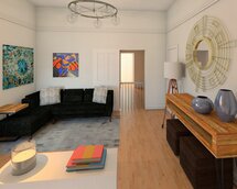 Online Designer Living Room 3D Model