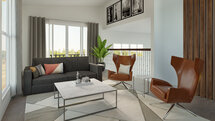 Online Designer Living Room 3D Model