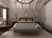 Online Designer Bedroom 3D Model