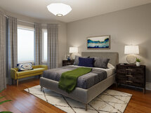 Online Designer Bedroom 3D Model