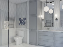 Online Designer Bathroom 3D Model