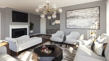 Online Designer Living Room 3D Model