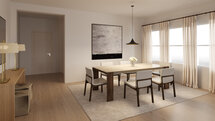 Online Designer Dining Room 3D Model