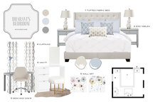 Online Designer Bedroom 3D Model