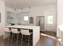 Online Designer Kitchen 3D Model
