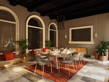 Online Designer Patio 3D Model