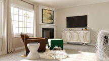 Online Designer Bedroom 3D Model