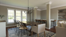 Online Designer Combined Living/Dining 3D Model