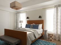 Online Designer Bedroom 3D Model