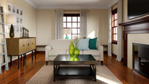 Online Designer Living Room 3D Model