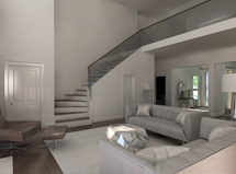 Online Designer Combined Living/Dining 3D Model