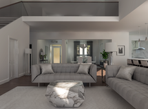Online Designer Combined Living/Dining 3D Model