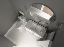 Online Designer Bathroom 3D Model