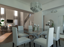 Online Designer Dining Room 3D Model