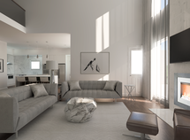 Online Designer Combined Living/Dining 3D Model