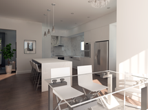 Online Designer Kitchen 3D Model