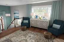Online Designer Combined Living/Dining 3D Model