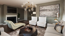 Online Designer Living Room 3D Model