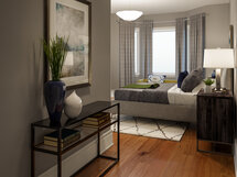 Online Designer Bedroom 3D Model
