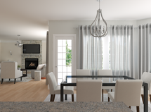 Online Designer Combined Living/Dining 3D Model