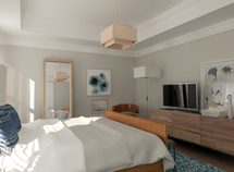 Online Designer Bedroom 3D Model