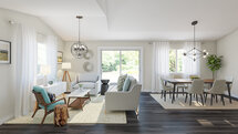Online Designer Combined Living/Dining 3D Model