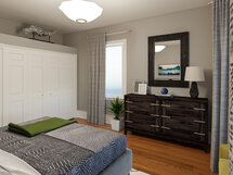 Online Designer Bedroom 3D Model