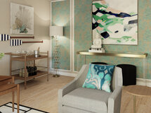 Online Designer Combined Living/Dining 3D Model