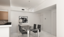 Online Designer Combined Living/Dining 3D Model