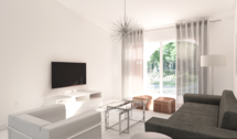 Online Designer Combined Living/Dining 3D Model