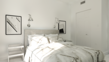 Online Designer Bedroom 3D Model