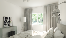 Online Designer Bedroom 3D Model