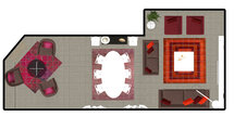 Online Designer Living Room 3D Model