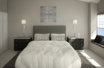 Online Designer Bedroom 3D Model