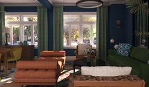 Online Designer Combined Living/Dining 3D Model