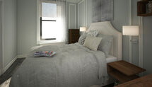 Online Designer Bedroom 3D Model