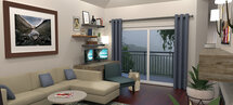 Online Designer Living Room 3D Model