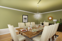 Online Designer Combined Living/Dining 3D Model