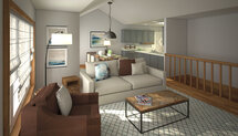 Online Designer Living Room 3D Model