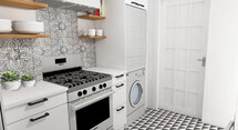 Online Designer Kitchen 3D Model
