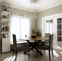 Online Designer Combined Living/Dining 3D Model