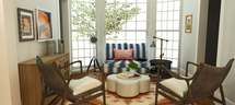 Online Designer Combined Living/Dining 3D Model