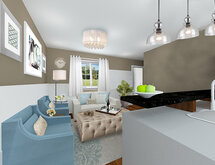 Online Designer Kitchen 3D Model