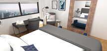 Online Designer Bedroom 3D Model